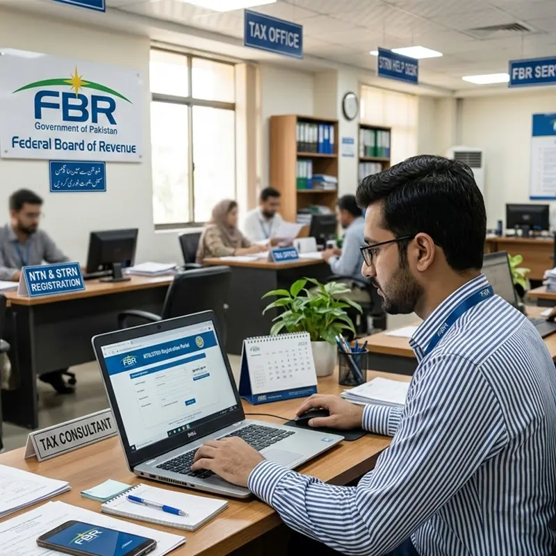 NTN & STRN Registration in Pakistan